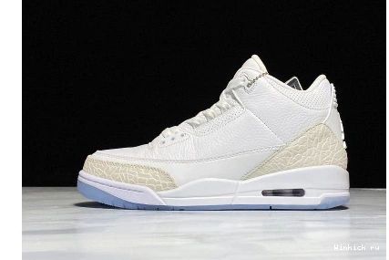 RETRO TRIPLE AIR JORDAN WHITE 3 0812